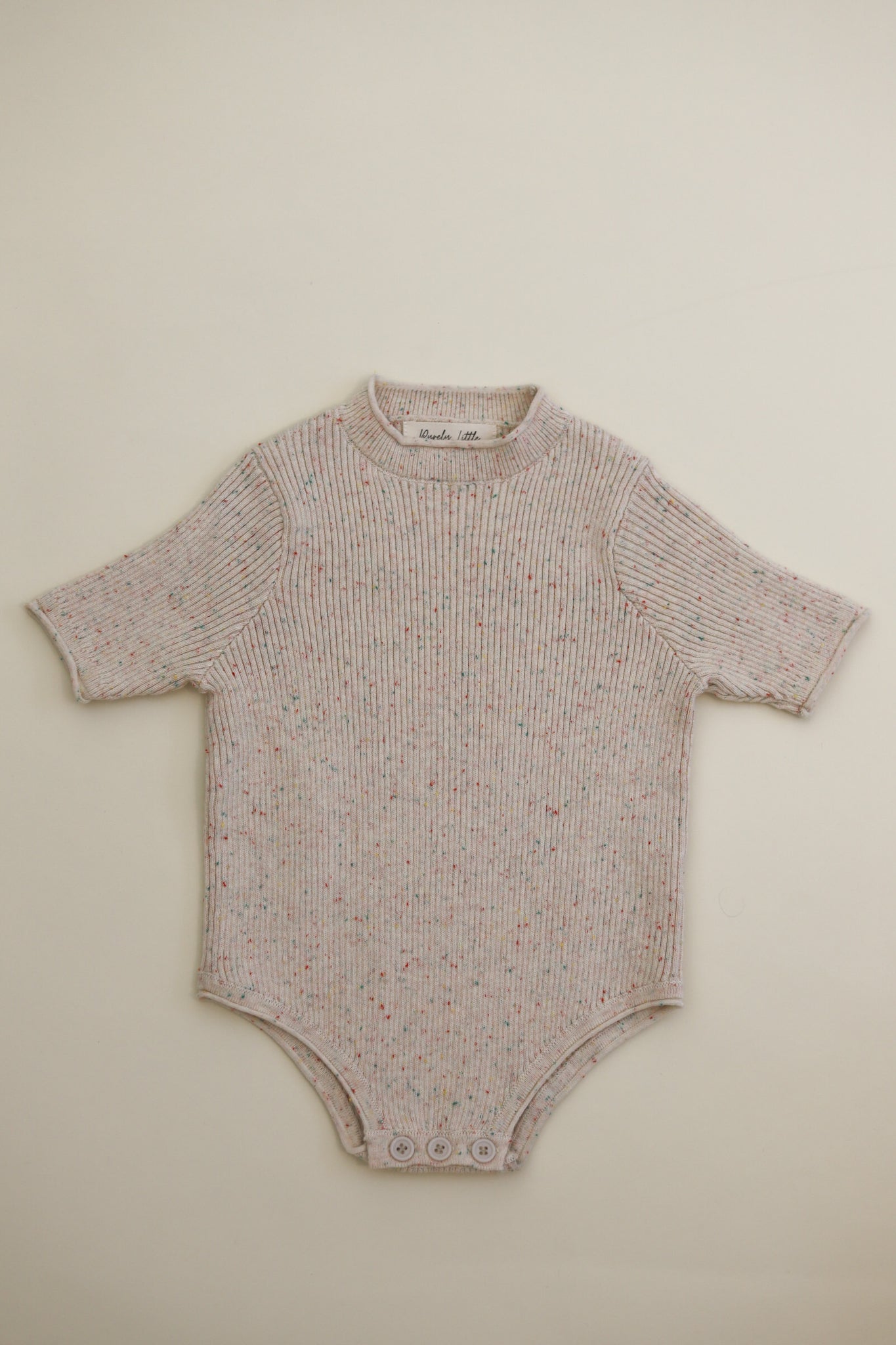 Ribbed Knit Onesie - Confetti – Purely Little
